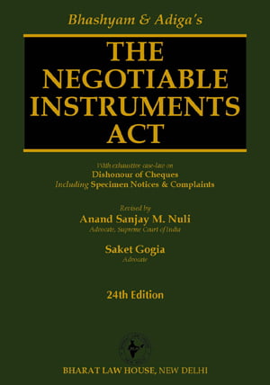NEGOTIABLE INSTRUMENTS ACT - books - shopscan