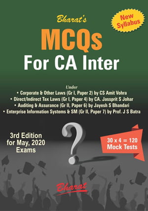 MCQs for CA Inter on CORPORATE & OTHER LAWS; DIRECT/INDIRECT TAX LAWS; AUDITING & ASSURANCE; ENTERPRISE INFORMATION SYSTEMS & SM - Taxscan