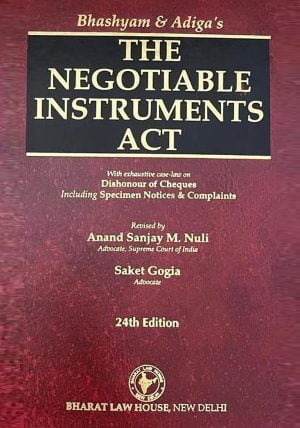 THE NEGOTIABLE INSTRUMENTS ACT