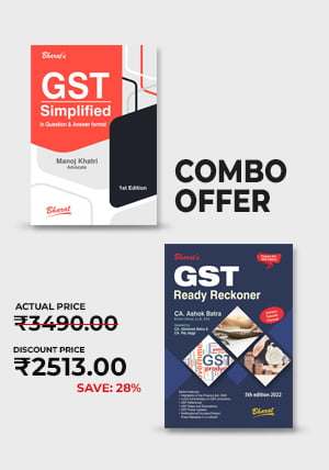 Combo Offer - GST Ready Reckoner - GST SIMPLIFIED in Question & Answer Format - Shopscan