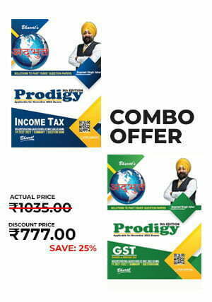 Prodigy of INCOME TAX - Prodigy of Goods & Services Tax (GST) - Tax books - Shopscan