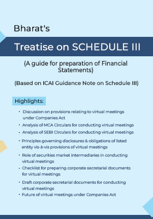 Treatise on Schedule III (A guide for preparation of Financial Statements) - shopscan