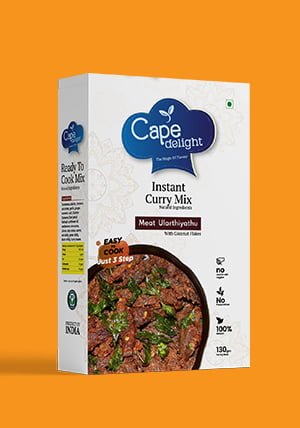Cape Delight Instant Curry Mix - Meat Ularthiyathu - shopscan