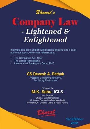 Company Law — Lightened & Enlightened by CS. Devesh A. Pathak - shopscan