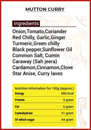 Cape Delight Instant Curry Mix – Mutton Curry - shopscan