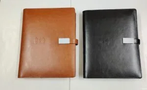 Finfluencer Smart Diary - Finfluencer Wireless Charging Note Book Diary - 16 GB Pen Drive and 5000 Mah Power Bank - Refillable Sheets - SHOPSCAN