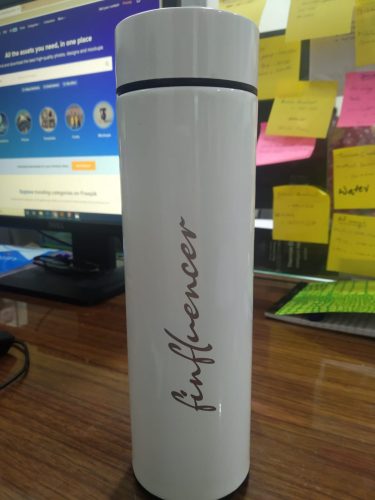 Groove Life Styles Stainless Steel Bottle with Touch Screen LED Temperature Display photo review