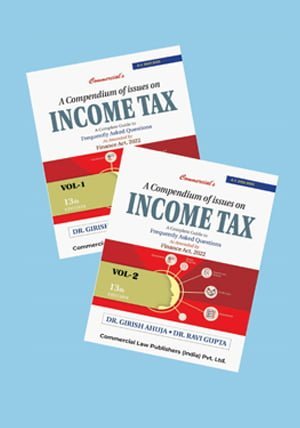 A Compendium of Issues on Income Tax (Set of 2 Vols.) - shopscan