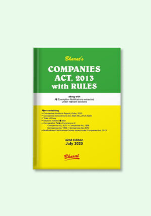 Companies Act 2013 With Rules (Pocket Edition)