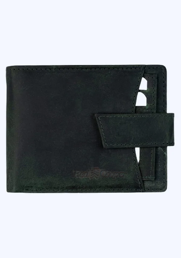 Red Cooper Bifold Wallet - Dark Green - Image 6