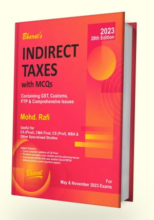 INDIRECT TAXES Containing GST, Customs, FTP & Comprehensive Issues - Shopscan
