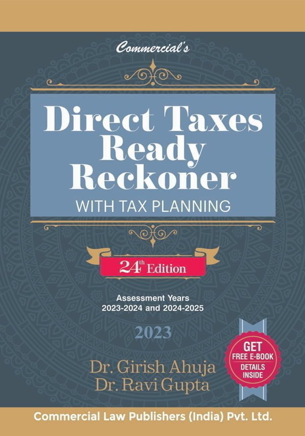 Direct Taxes Ready Reckoner With Tax Planning - Shopscan 1