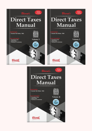 Direct Taxes Manual - Direct tax - direct taxes - direct tax books - tax books - Direct Taxes 3 Volume Set - shopscan