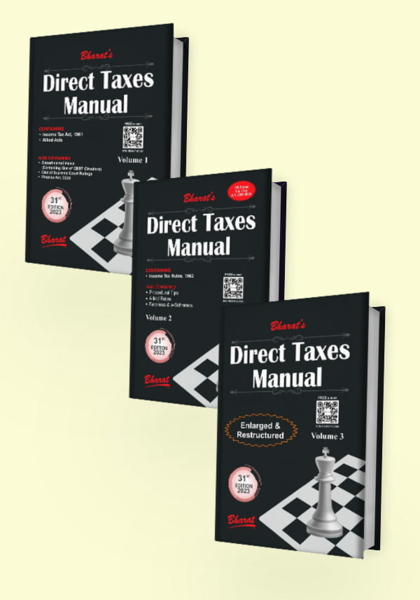 Direct Taxes Manual (In 3 Volumes)