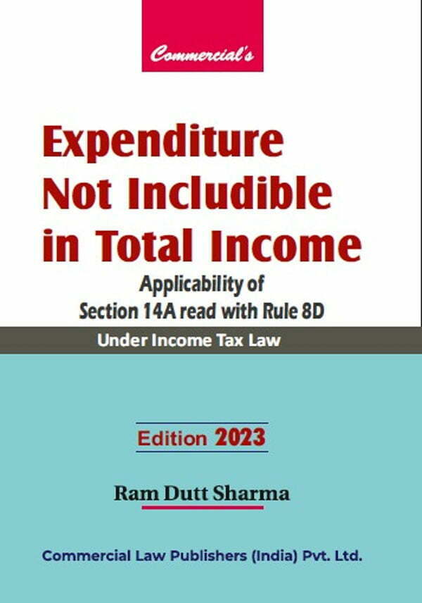Expenditure Not Includible In Total Income - SHOPSCAN