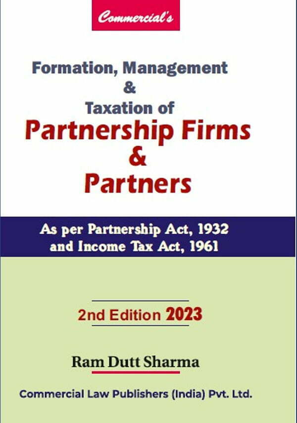Formation , Management & Taxation of Partnership Firms & Partners - shopscan