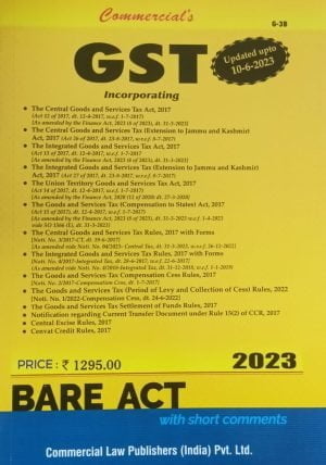 GST Bare Act 2023 - shopscan