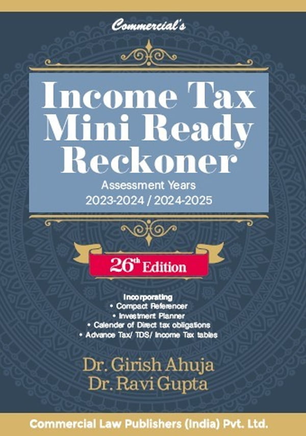 Income Tax Mini Ready Reckoner - shopscan