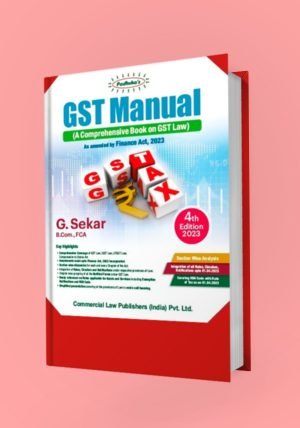 GST Manual (A Comprehensive Book on GST Law) - shopscan