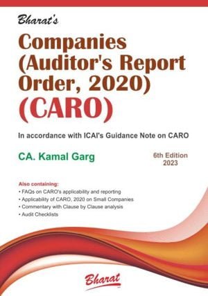Companies (Auditor’s Report) Order, 2020 (CARO) - SHOPSCAN