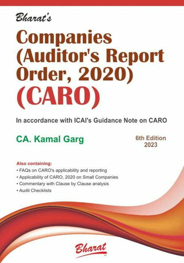 Companies (Auditor’s Report) Order, 2020 (CARO) - SHOPSCAN