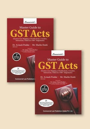 Master Guide to GST ACTS (Set of 2 Vols)