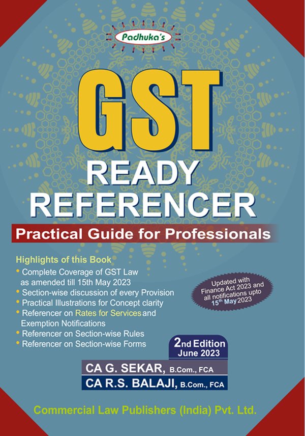GST Ready Referencer - Practical Guide for Professionals - shopscan