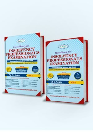 Handbook For Insolvency Professional Examination (Set of 2 Vols ) - shopscan