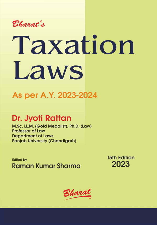 TAXATION LAWS by Dr. Jyoti Rattan - SHOPSCAN