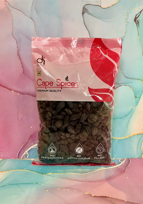 cape black raisins