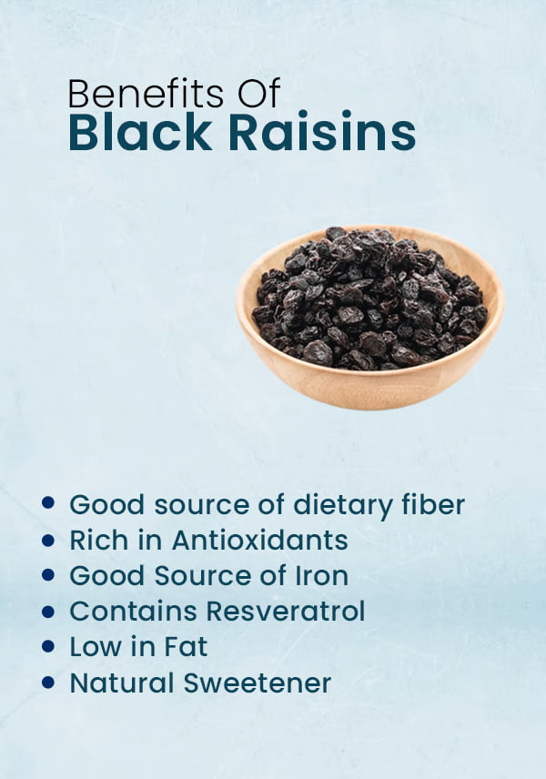 cape black raisins