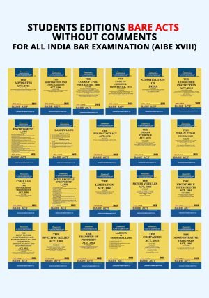 Bare Acts without Comments for AIBE XVIII (Set of 22 Books) - shopscan