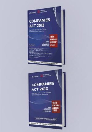 Companies Act, 2013 With Rules & Forms (Set of 2 Vols. )