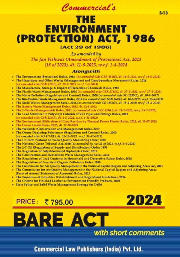 The Environment (Protection) Act, 1986