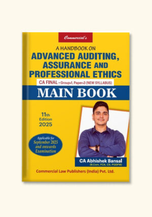 Advanced Auditing, Assurance and Professional Ethics - Main Book