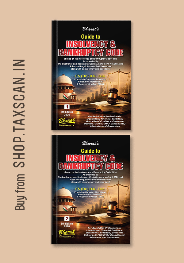 Guide to INSOLVENCY & BANKRUPTCY CODE (Set of 2 Vols.) 5 th edn by CS Dr. D.K. Jain