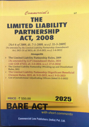 The Limited Liability Partnership Act, 2008