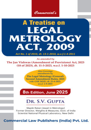 A Treatise On Legal Metrology Act, 2009