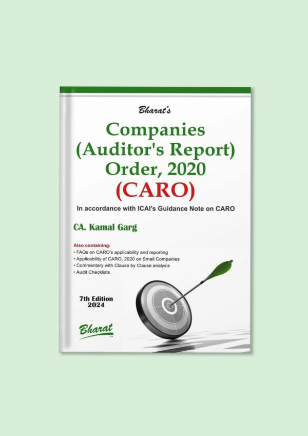 COMPANIES (AUDITOR’S REPORT) ORDER, 2020 (CARO)