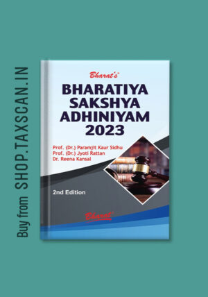 Bharatiya Sakshya Adhiniyam - 2nd Edition by (Dr.) Paramjit Kaur Sidhu Bharat Law House
