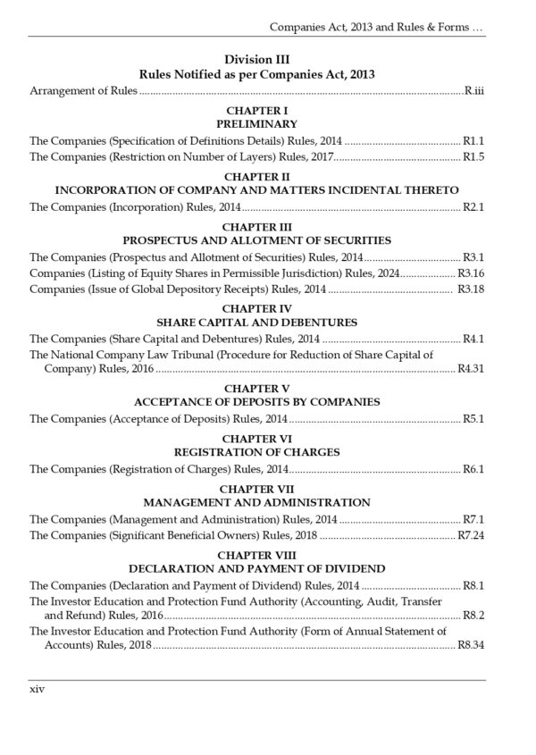 COMPANIES ACT, 2013 - 18th Edition (Set of 2 Volumes) - Image 5