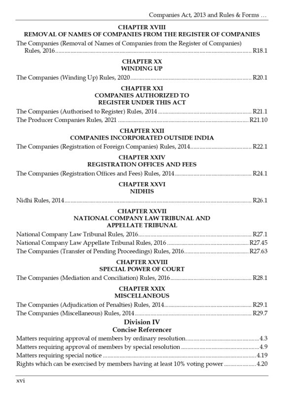 COMPANIES ACT, 2013 - 18th Edition (Set of 2 Volumes) - Image 7