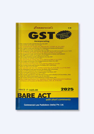 GST - GST Bare Act - GST Bare Acts - GST Books - Shopscan