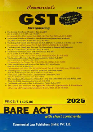 GST - GST Bare Act - GST Bare Acts - GST Books - Shopscan