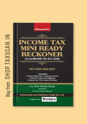 Income Tax Mini Ready Reckoner -shopscan