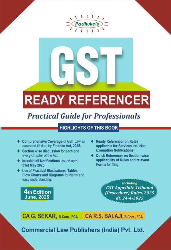 GST Ready Referencer - Practical Guide for Professionals - Image 2