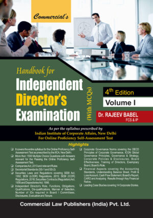 Handbook for Independent Director's Examination