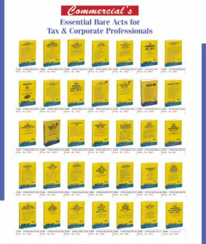 Essential Bare Acts for Tax & Corporate Professionals