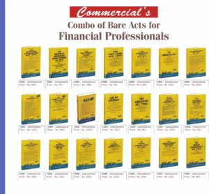 Combo of Bare Acts for Financial Professionals