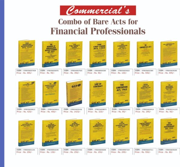 Combo of Bare Acts for Financial Professionals